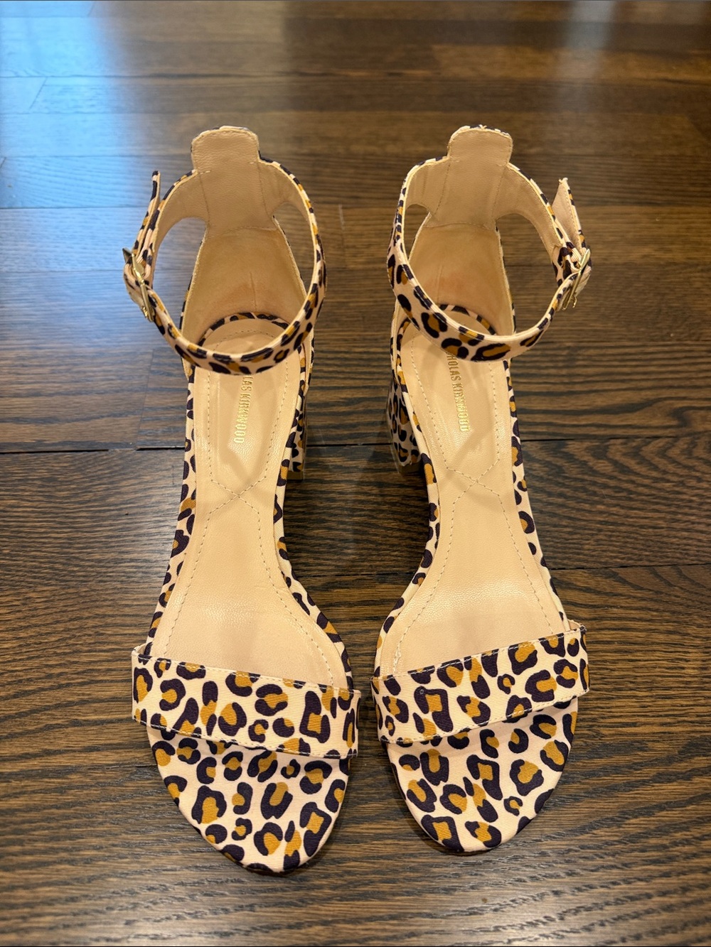 Nicholas Kirkwood Mira Sandal in Leopard Print 38.5